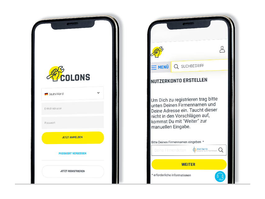 COLONS.de Der für das SHKHandwerk.
